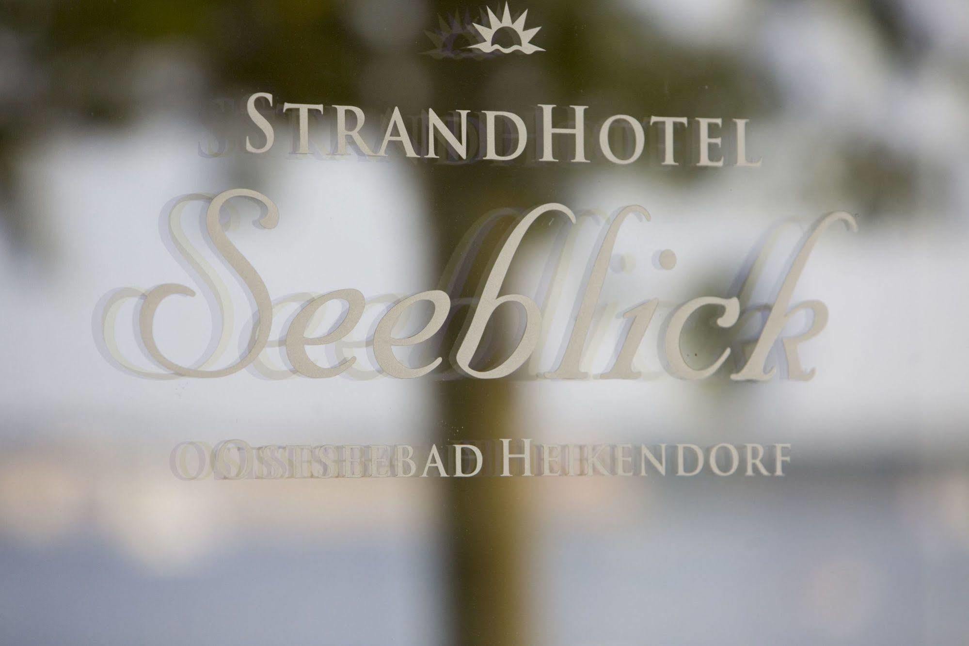 Strandhotel Seeblick, Ostseebad Heikendorf Ngoại thất bức ảnh